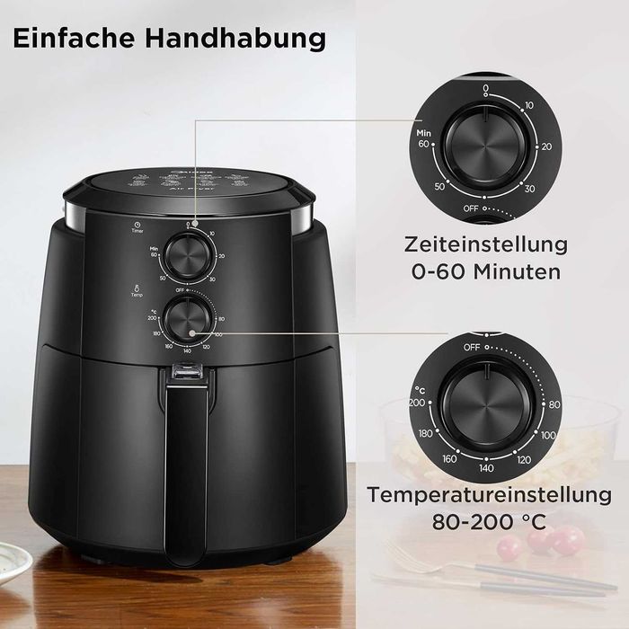 Фритюрник с горещ въздух Midea Air fryer ЕЪР ФРАЙЪР 3,5л , 1500W