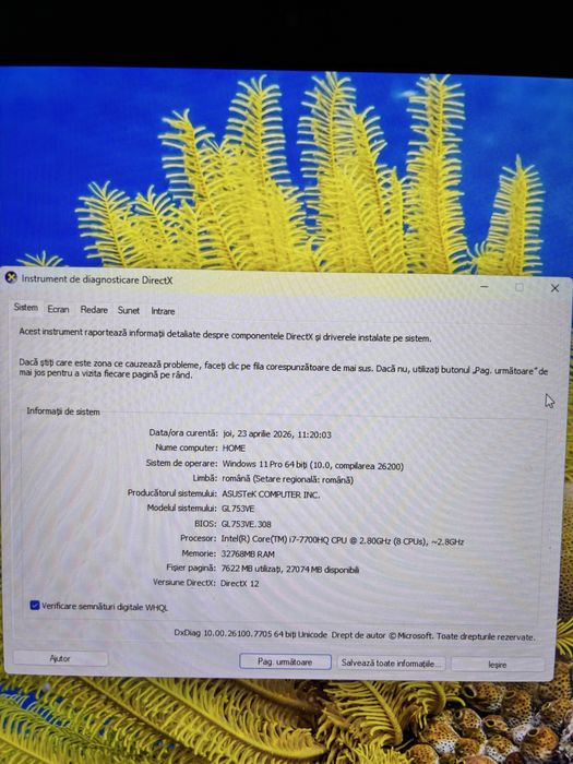 Asus GL753VE 17”