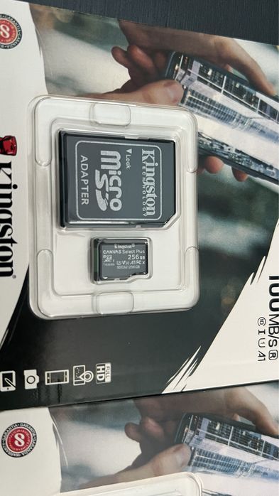 Карта памет Kingston Canvas Select Plus 256