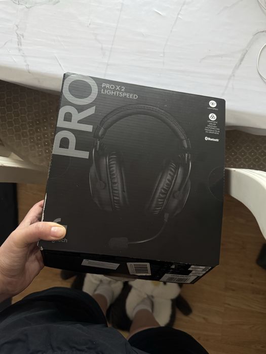 Наушники Logitech Pro x2 + 2 переходника