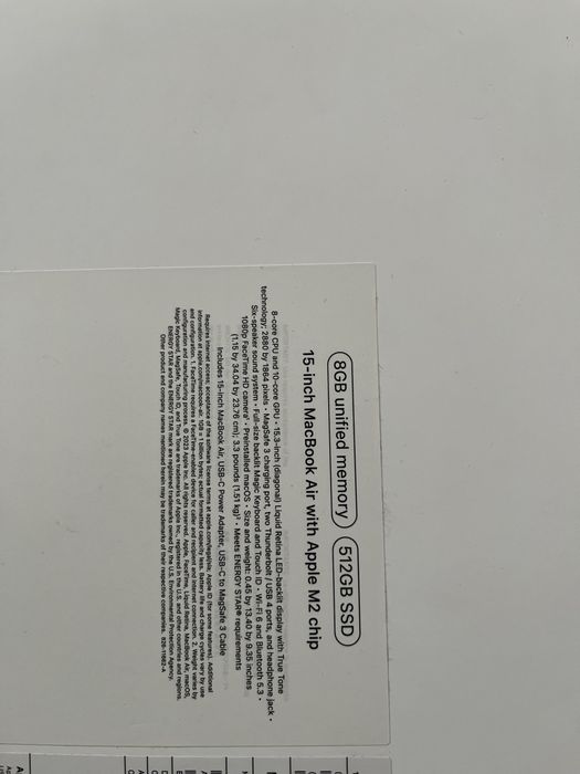 макбук mackbook air M2 15