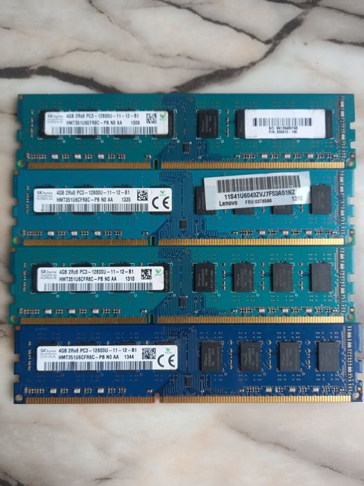 Памет 16GB (4x4GB) Hynix 1600 MHz DDR3