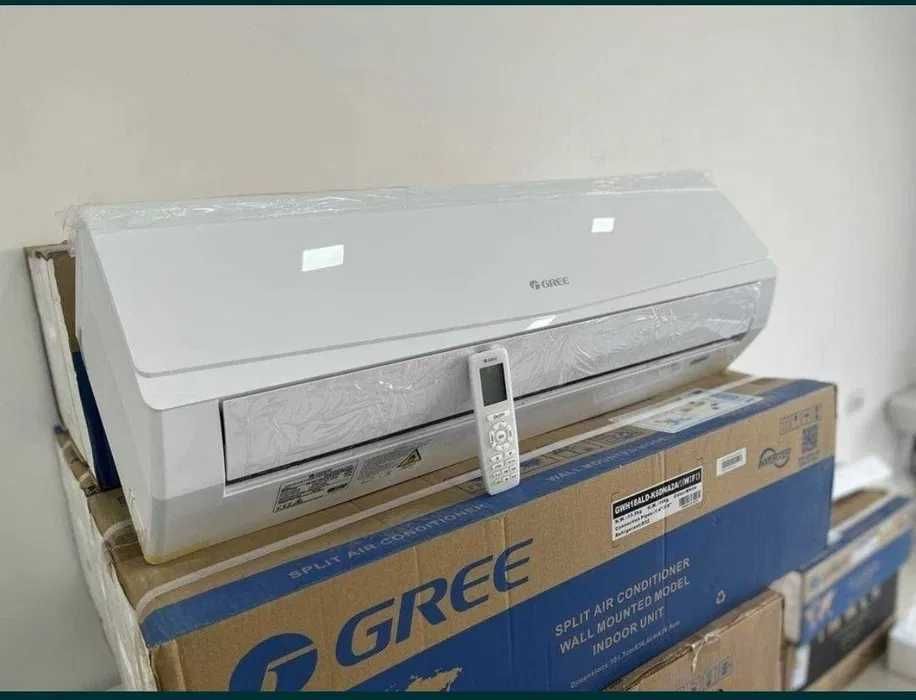 Кондиционер GREE 12 оптовая цена со склада Доставка РАССРОЧКА