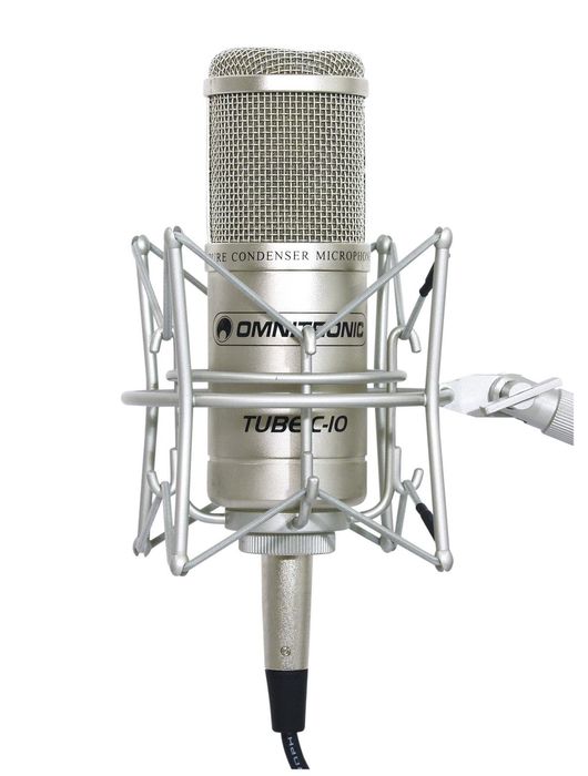 Микрофон Omnitronic Tube c10 студийный качественный мало пользовались