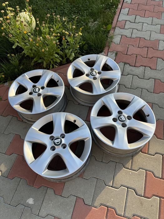 Jante 4x100 Argintiu R16 Dacia  Logan Jogger MCV Sandero Dokker Lodgy Stapway 16 Renault Aliaj Megane Sport