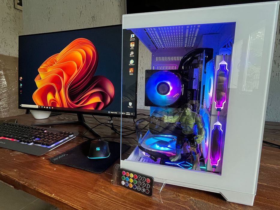Unitate pc Gaming i7 16gb ram, ssd m2  Nvme , hdd , video RTX