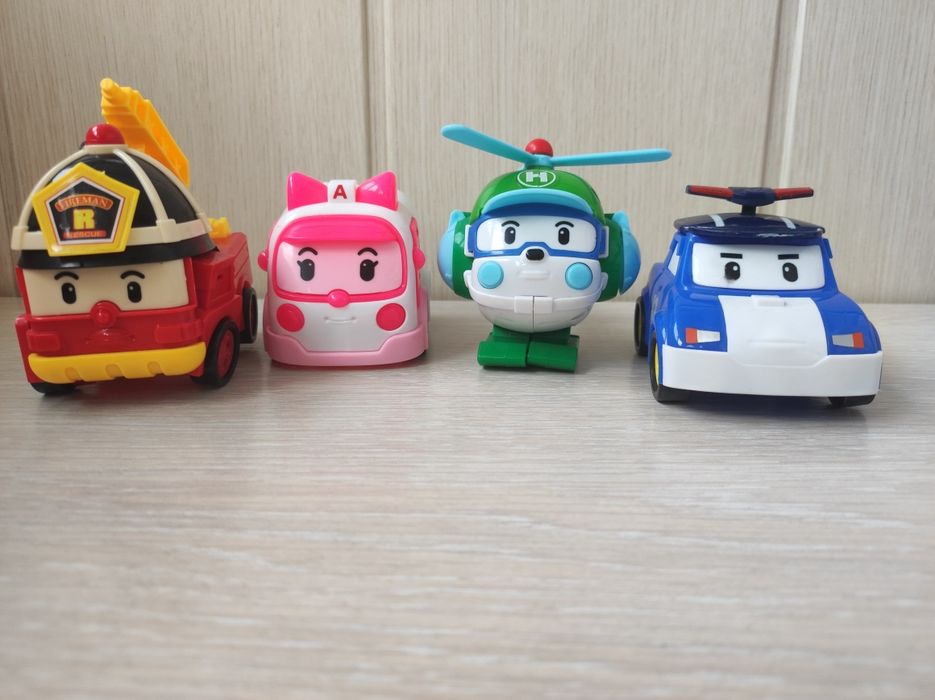 Робокар Поли трансформер 3+