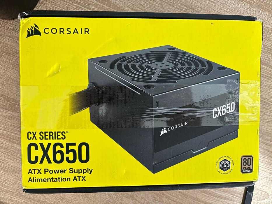 Захранване Corsair CX650 650W 80+ Bronze
