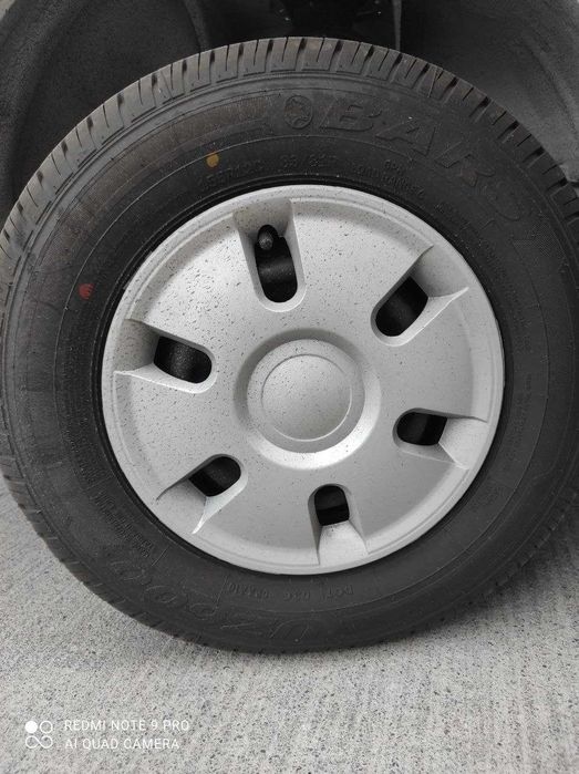 Колеса Bars 155R12C с дисками и колпаками на Damas/ балон