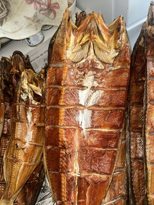 Копченая рыба вкусная