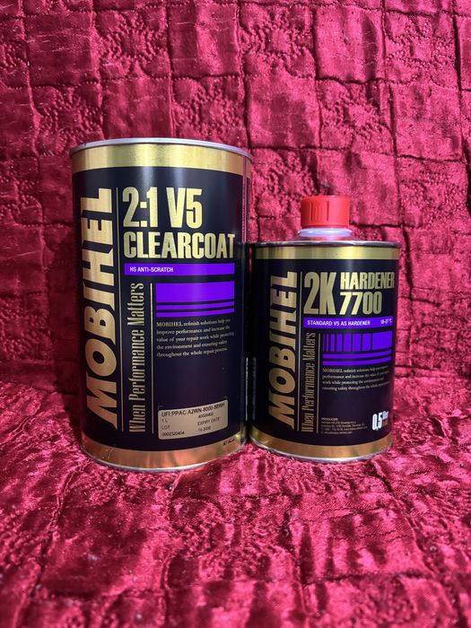 Продам автомобильный лак с отвердителем