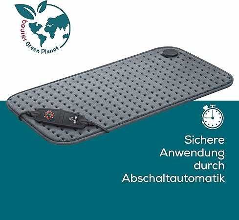 Нагревателна подложка Beurer HK123 Green Planet 60 x 30 см , сива