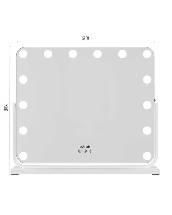 Light Lab ICON - голямо Hollywood LED огледало за грим | 58×50 см