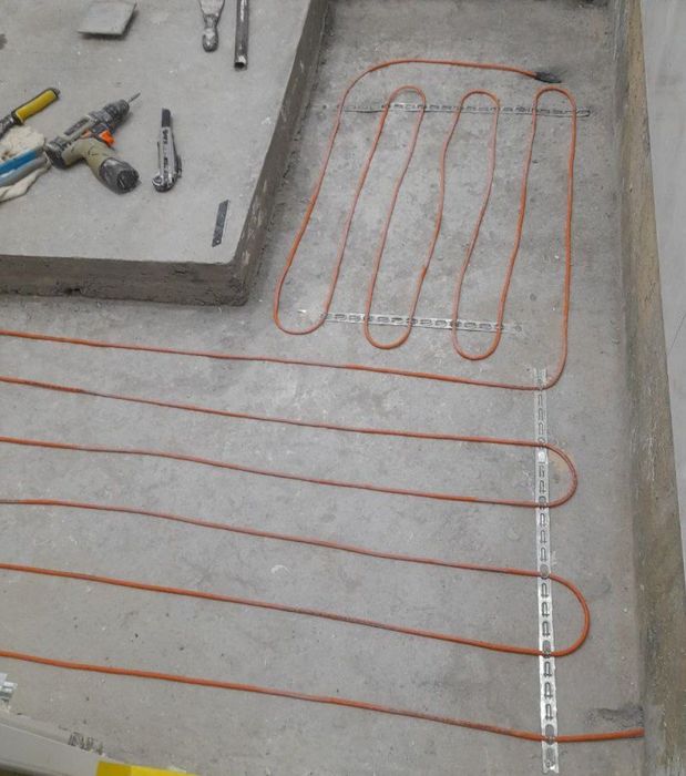 Тёплый пол под кафелний ,плёночные с установакми