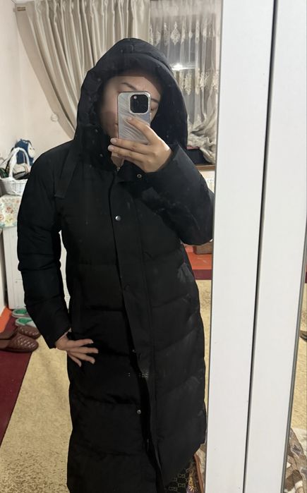 Қысқы ұзын куртка сатылады