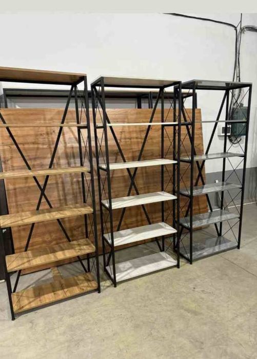 Полка  офислар ва Ошхона жихозлари учун стилажлар заказ асосида тайор