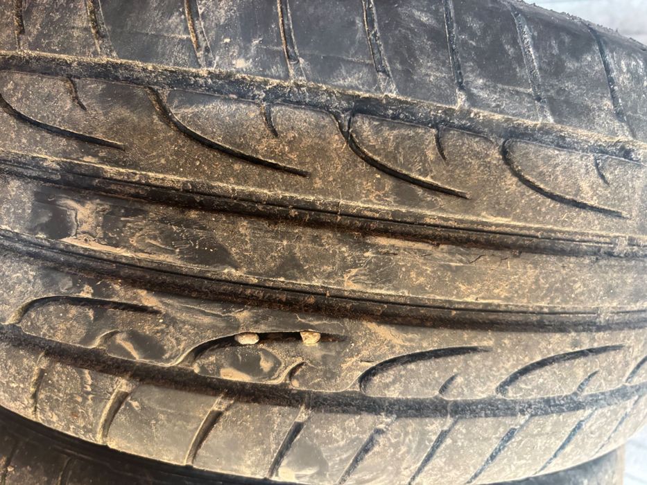 Vând jante vw polo 5x110 cu cauciucuri de vară