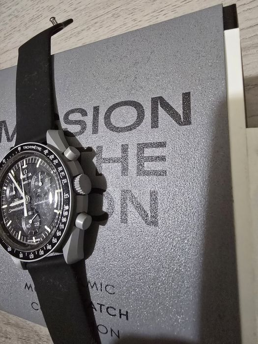 Ceas Omega Swatch Mission to the Moon Original