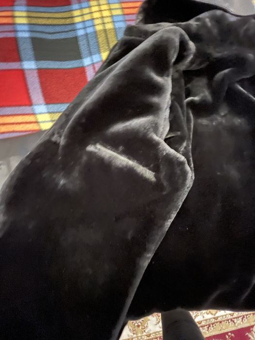 Мужское кожаное зимнее пальто