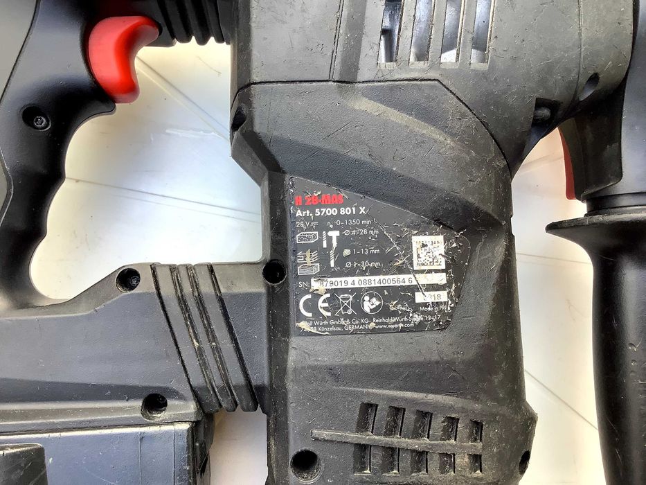 WÜRTH Лазер зелен лъч / WÜRTH Master H28-MAS Перфоратор