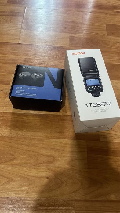 Blitz godox TT685II si trigger Neewer