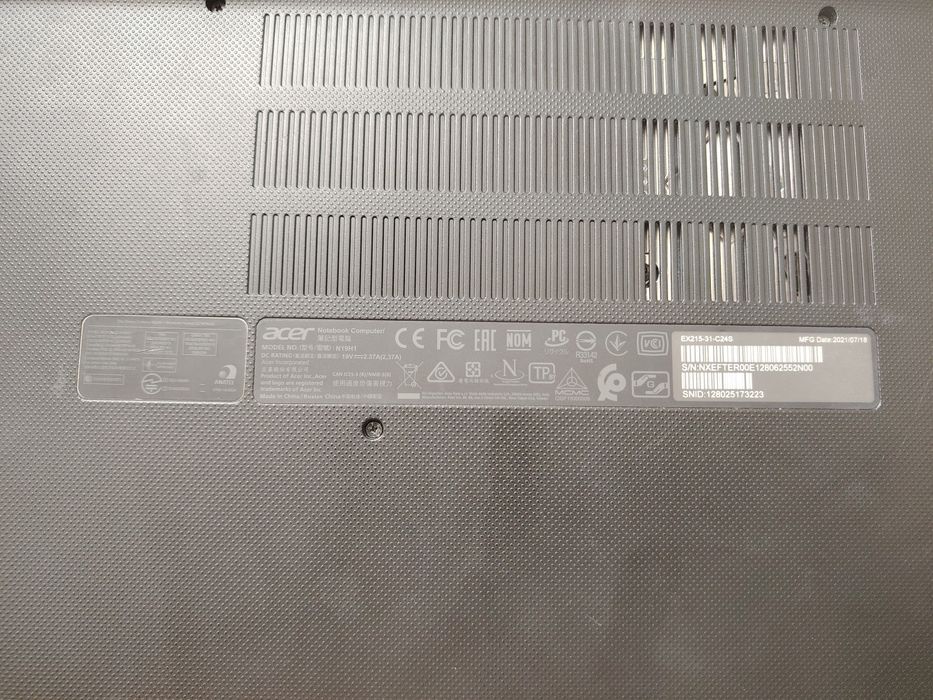 Продам ноутбук acer