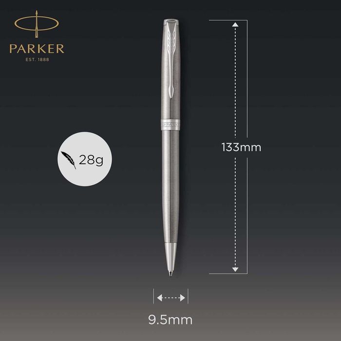 Химикалка Parker Sonnet Luxury, Черно мастило