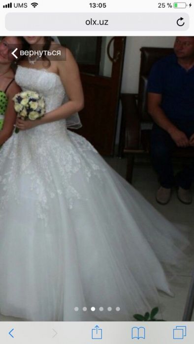 Дизайнерское платьe от Couture Alessandro Angelozzi