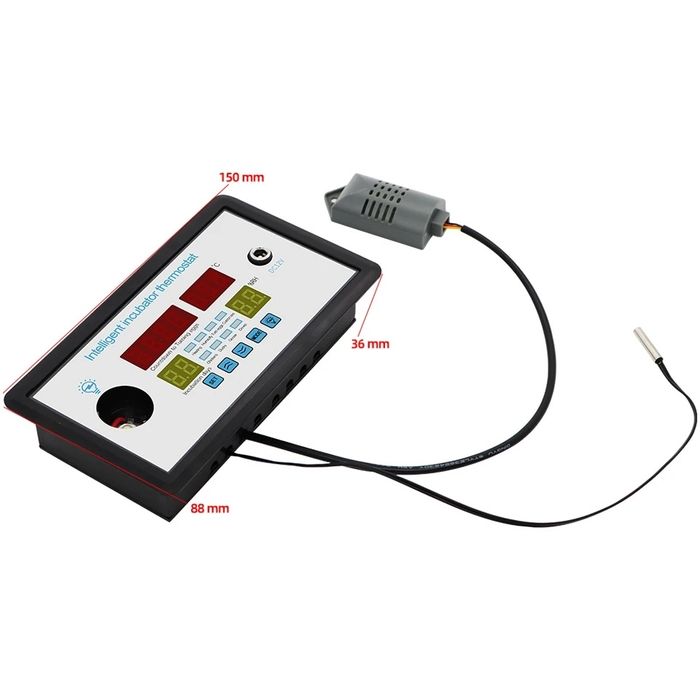 Нов модел управление за инкубатор, терморегулатор, влагоконтролер