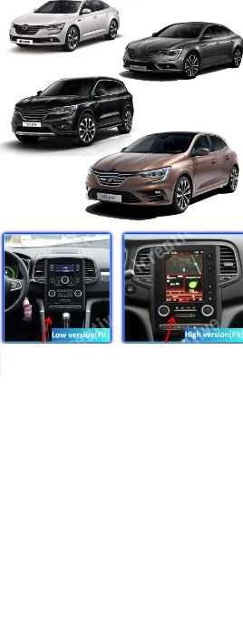 Navigatie Renault Megan4, Talisman, Koleos 2017/2019, 8Core, 3G RAM/32