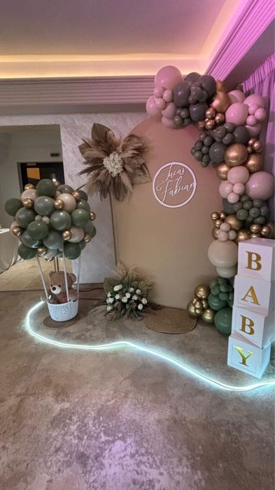 Aranjamente baloane, Arcada baloane, Arcada Majorat, Cutie Barbie