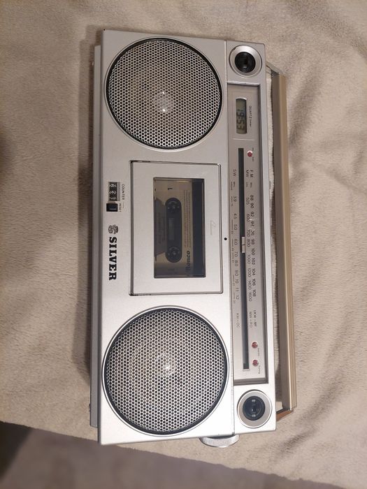 Radio casetofon stereo Silver japonez