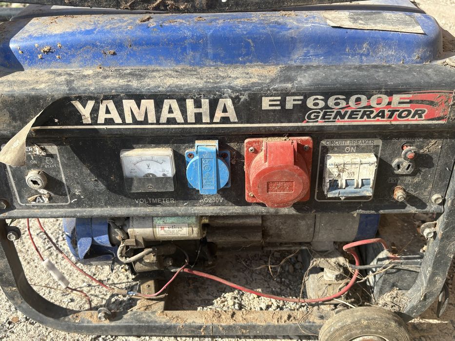 бензиновый генератор Yamaha EF6600E.