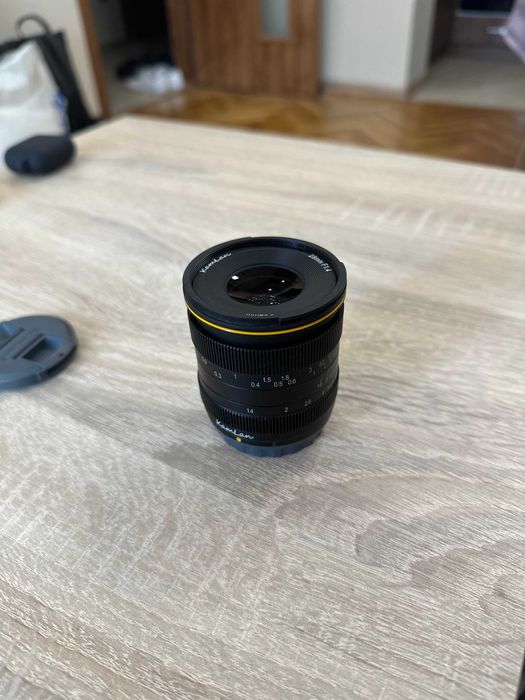 Обектив Kamlan 28 mm f 1.4 за Sony E