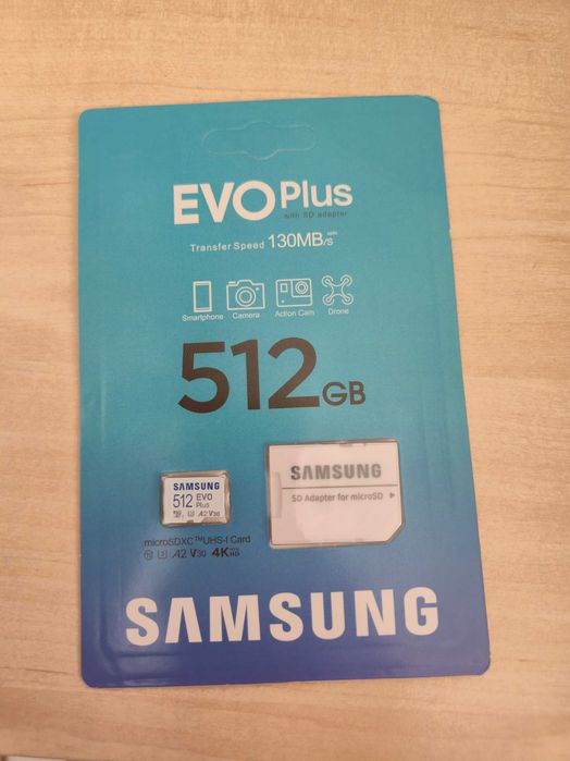 Карта памет Samsung EVO Plus Class10 SD 512GB