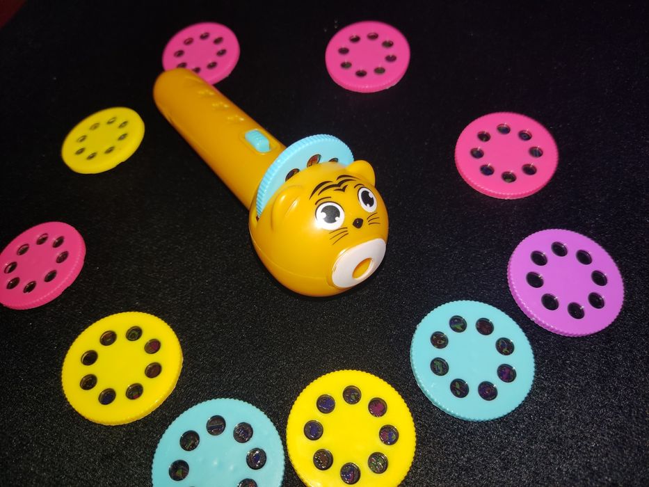 Детский обучающий проектор со слайдами