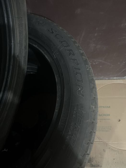 Автошины комплект лето б/у 235/55