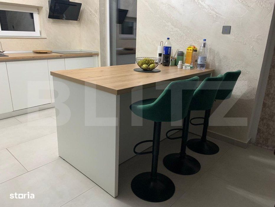 Casa de inchiriat ,moderna , 4 camere , 120 mp , 470 mp teren