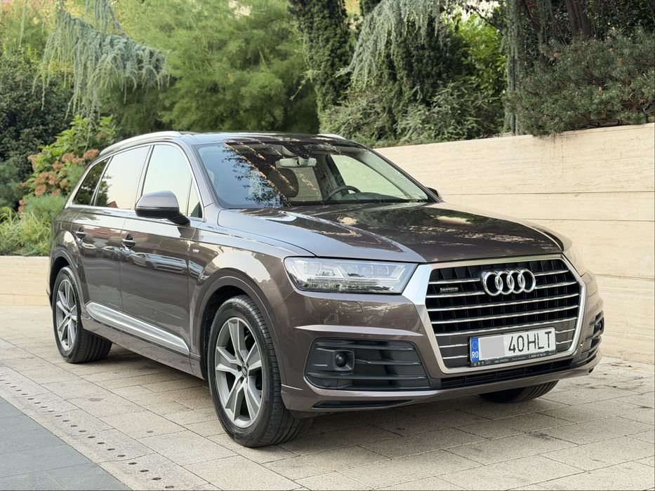 Audi Q7 S-line 3.0 TDI 272CP Quattro 2015 112.000 Km absolut reali Stare impecabila