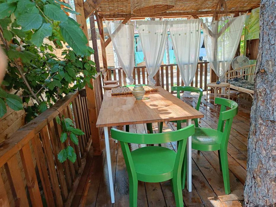 Каравана "Флора" на къмпинг Созопол Еко (Градина Еко)