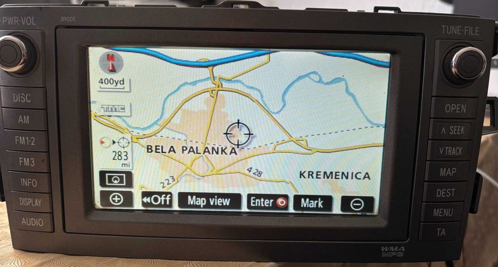 2020 v2 Ново Диск Навигация TOYOTA LEXUS Сърбия Македония Tns600/700