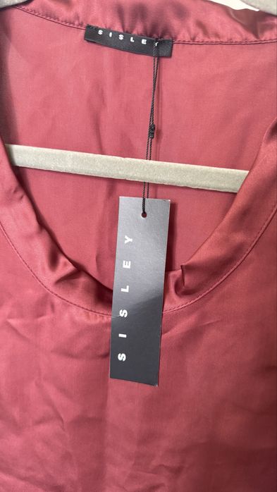 Sisley - дамски сатен топ