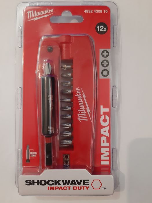 Milwaukee Комплект Ударни Накрайници 12 части