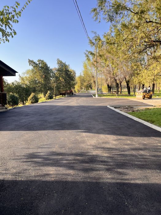 Асфальтирование Асфальт Укладка