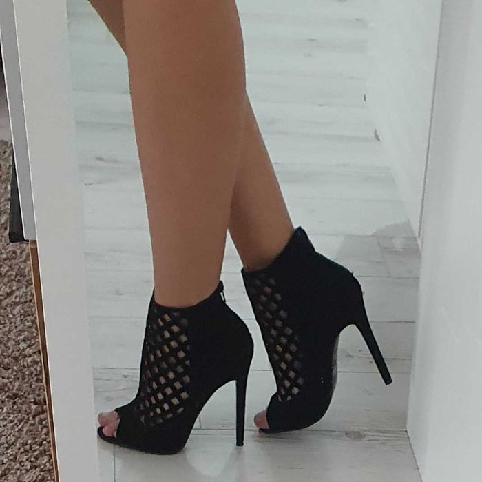 Sandale cu toc Pleaser USA