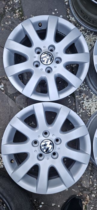 5/112/15 vw caddy 4 алуминиеви джанти със  за кади и голф 5 плюс