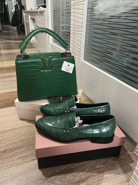 Шикарные туфли с сумкой Италия