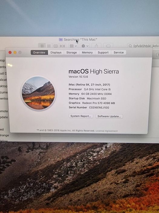 Apple Imac Retina 5K 27inch