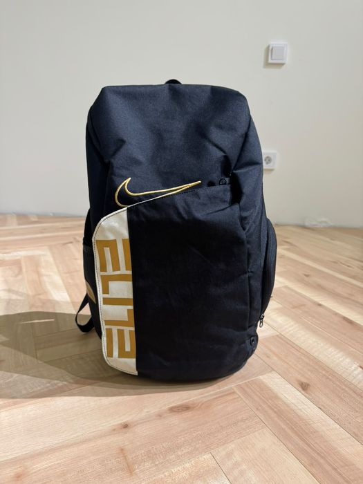 Nike ELITE BAG PACK V1  Black / Metallic Gold,  ( 32 L ) оригинал