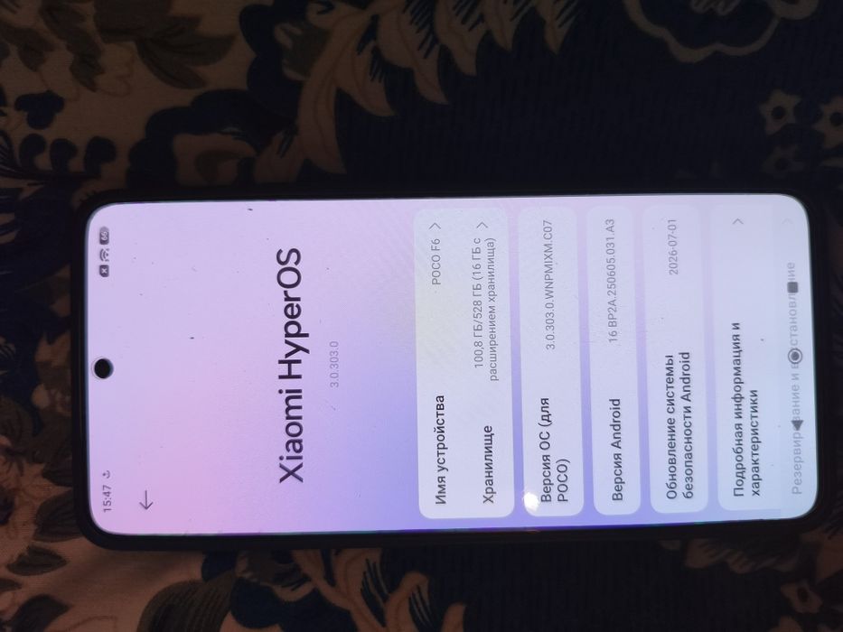 Продам телефон Poco f6